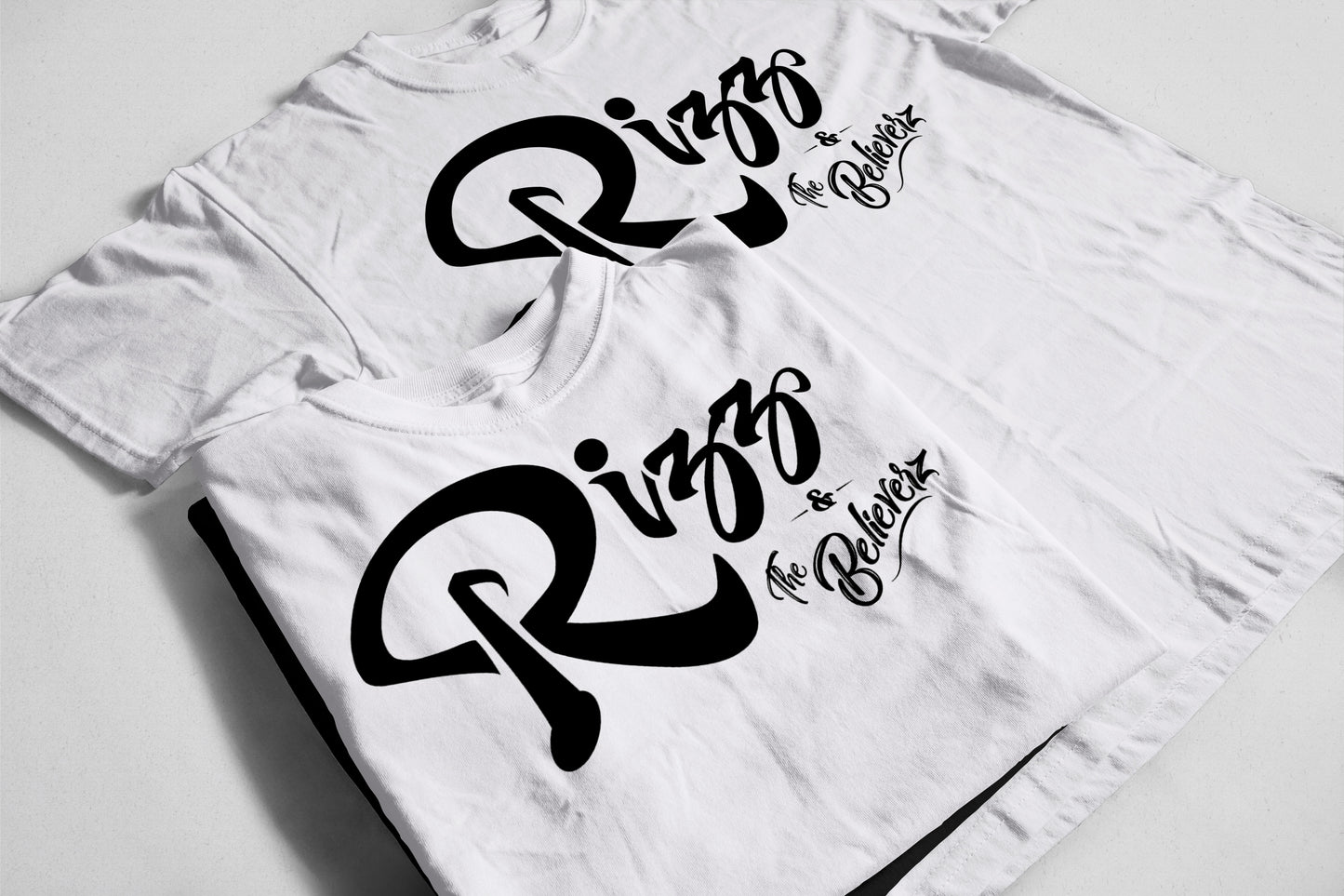 Rizz Logo | White T-shirt