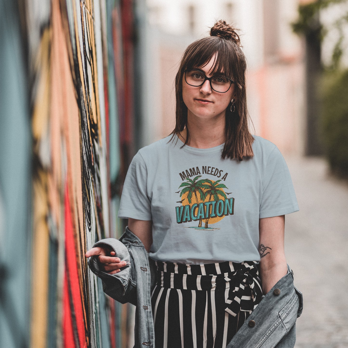 "Beach Break" Mama Needs A Vacation Tee