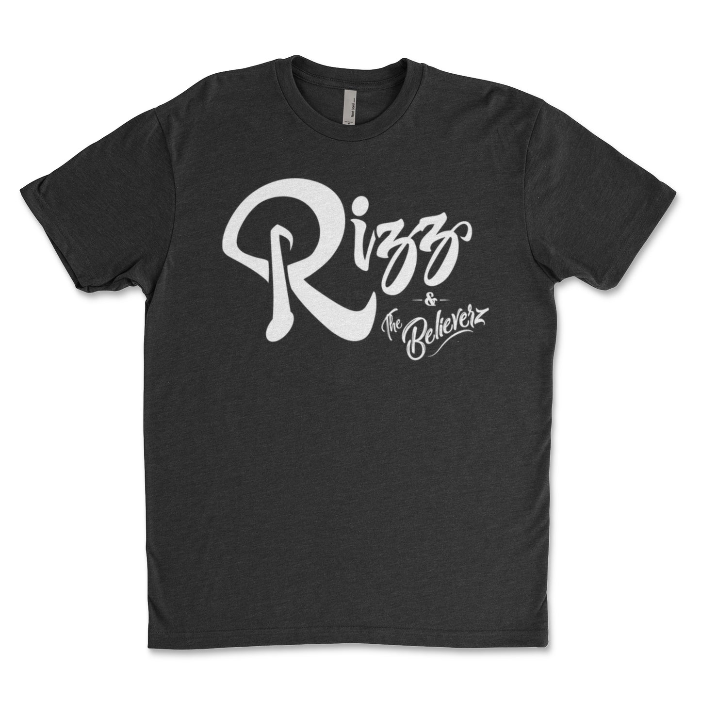 Rizz Logo | Black T-shirt